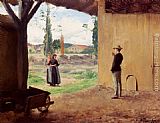Emile Friant Famous Paintings - Spring